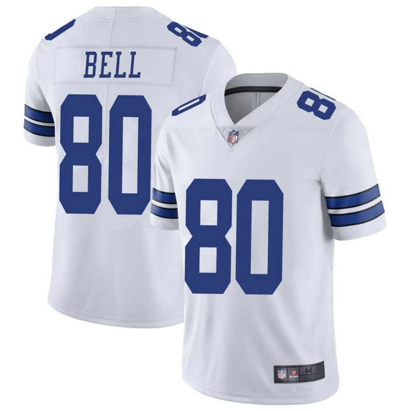 2020 Nike NFL Men Dallas Cowboys #80 Blake Bell White Limited Vapor Untouchable Jersey->dallas cowboys->NFL Jersey